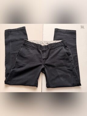 Dickies Slim Straight Work Pants Black Men’s 33x29